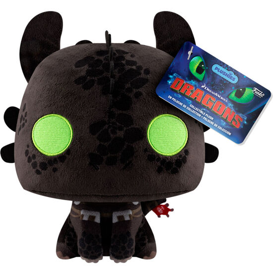 PELUCHE COMO ENTRENAR A TU DRAGON 2 TOOTHLESS 17CM image 0