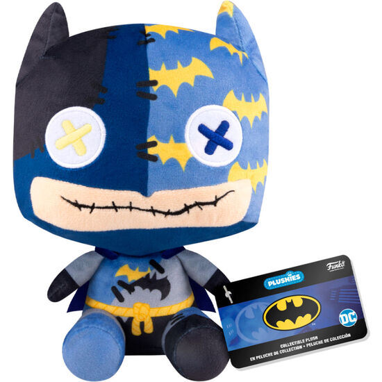 PELUCHE BATMAN PATCHWORK DC COMICS 17,5CM image 0