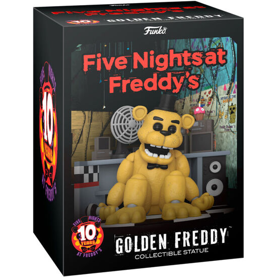 FIGURA GOLDEN FREDDY FIVE NIGHTS AT FREDDYS 18CM image 0