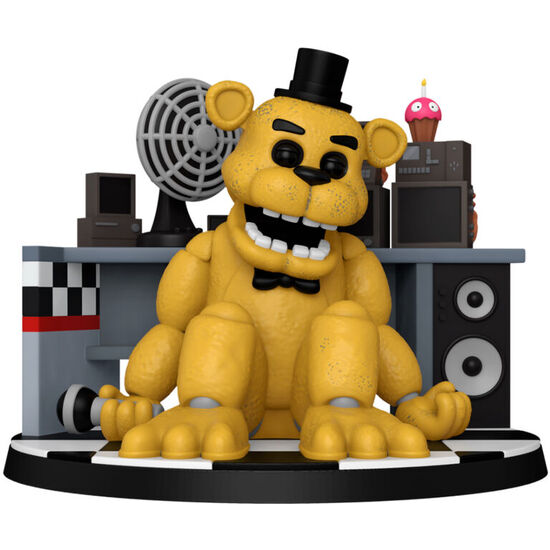 FIGURA GOLDEN FREDDY FIVE NIGHTS AT FREDDYS 18CM image 1