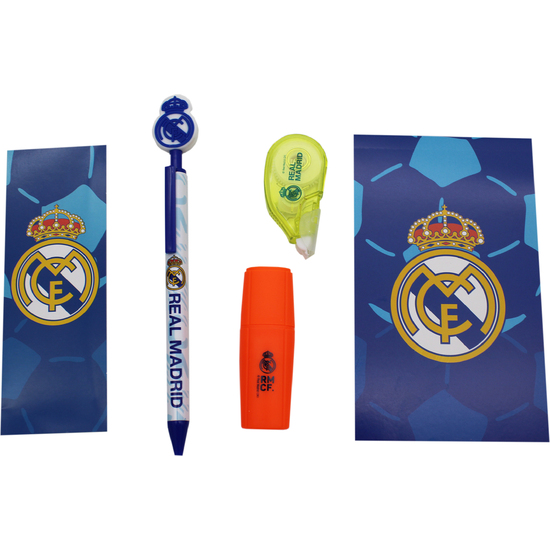 SET PAPELERIA REAL MADRID 5PZS image 2