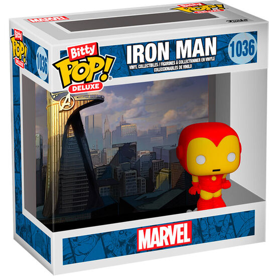 FIGURA BITTY POP DELUXE MARVEL IRON MAN image 1