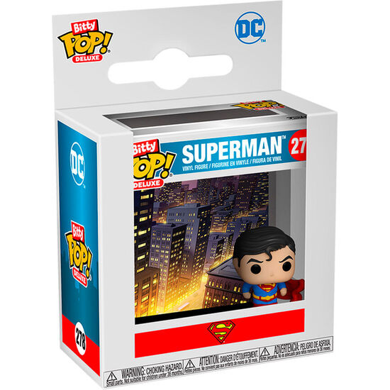FIGURA BITTY POP DELUXE DC COMICS SUPERMAN image 0