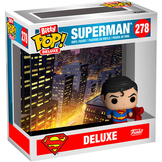 FIGURA BITTY POP DELUXE DC COMICS SUPERMAN image 1