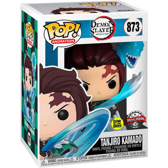 FIGURA POP DEMON SLAYER KIMETSU NO YAIBA TANJIRO KAMADO EXCLUSIVE image 0
