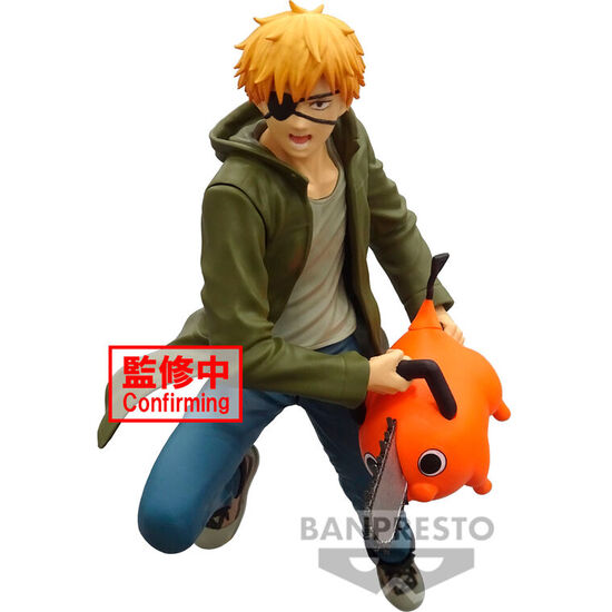 FIGURA DENJI & POCHITA VIBRATION STAR CHAINSAW MAN 14CM image 0