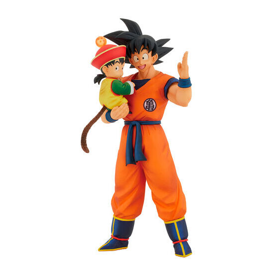 FIGURA ICHIBANSHO SON GOKU & SON GOHAN OMNIBUS AMAZING DRAGON BALL Z 25CM image 0