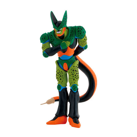 FIGURA ICHIBANSHO CELL 2ND FORM OMNIBUS AMAZING DRAGON BALL Z 27CM image 0