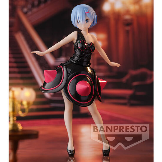 FIGURA REM MORNING STAR DREESS RE:ZERO STARTING LIFE IN ANOTHER WORLD 20CM image 1