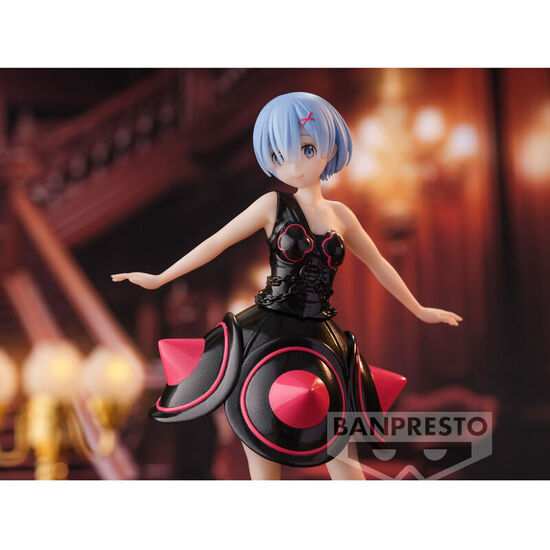 FIGURA REM MORNING STAR DREESS RE:ZERO STARTING LIFE IN ANOTHER WORLD 20CM image 2