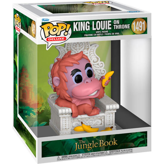 FIGURA POP DELUXE DISNEY EL LIBRO DE LA SELVA KING LOUIE image 0