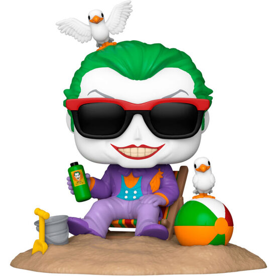 FIGURA POP DELUXE DC COMICS JOKER ON THE BEACH image 1