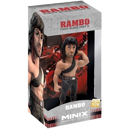 FIGURA MINIX RAMBO 12CM image 0