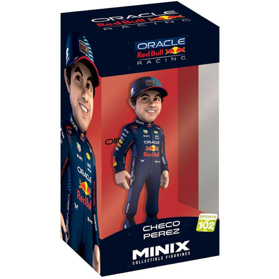 FIGURA MINIX MAX CHECO PEREZ FORMULA 1 12CM image 1