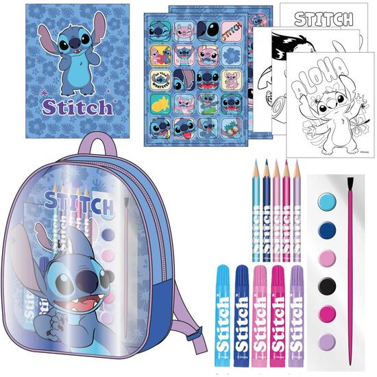 COLOREABLE MOCHILA STITCH image 0