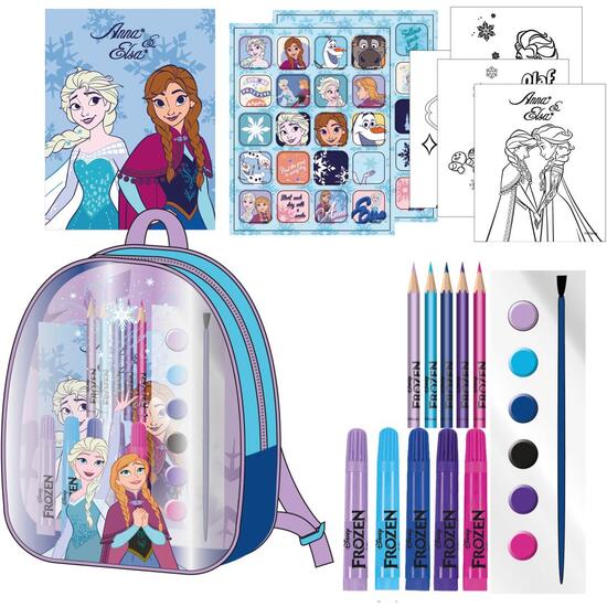 COLOREABLE MOCHILA FROZEN image 0
