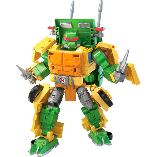 FIGURA PARTY WALLOP LAS TORTUGAS NINJA TRANSFORMERS 18CM image 1