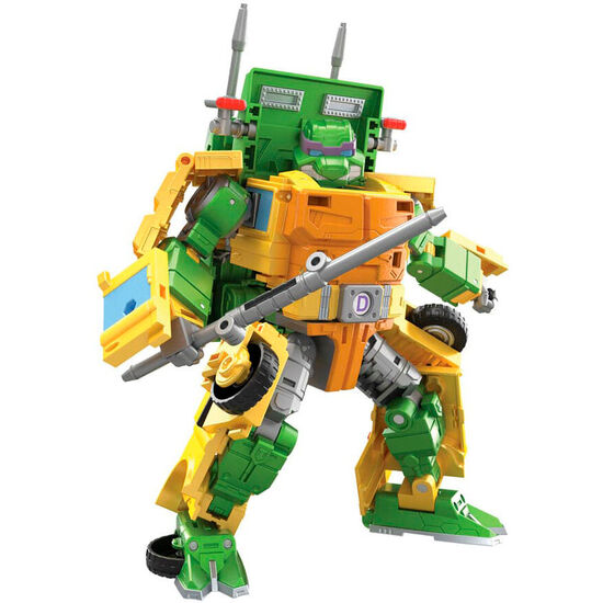 FIGURA PARTY WALLOP LAS TORTUGAS NINJA TRANSFORMERS 18CM image 2