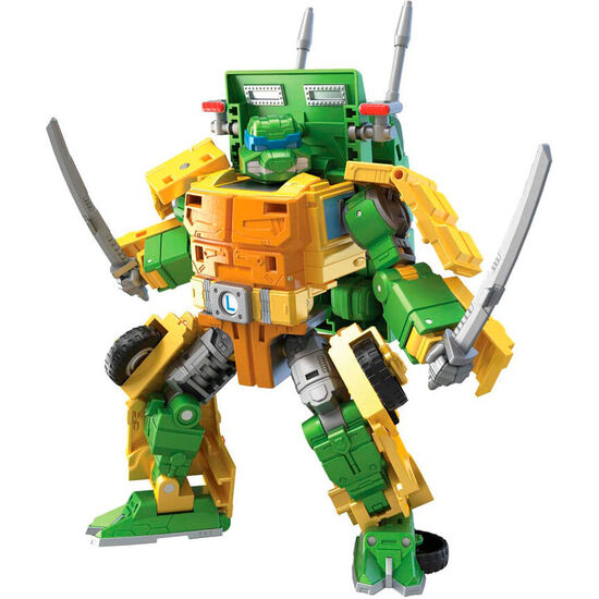 FIGURA PARTY WALLOP LAS TORTUGAS NINJA TRANSFORMERS 18CM image 3