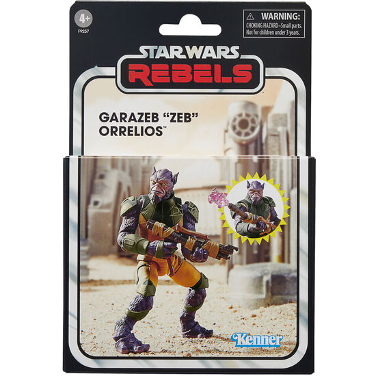 FIGURA GARAZEB ZEB ORRELIOS REBELS STAR WARS 9,5CM image 0