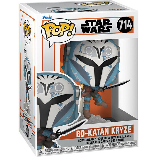 FIGURA POP STAR WARS THE MANDALORIAN BO-KATAN KRYZE image 0