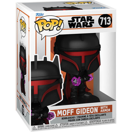 FIGURA POP STAR WARS THE MANDALORIAN MOFF GIDEON WITH ARMOR image 0