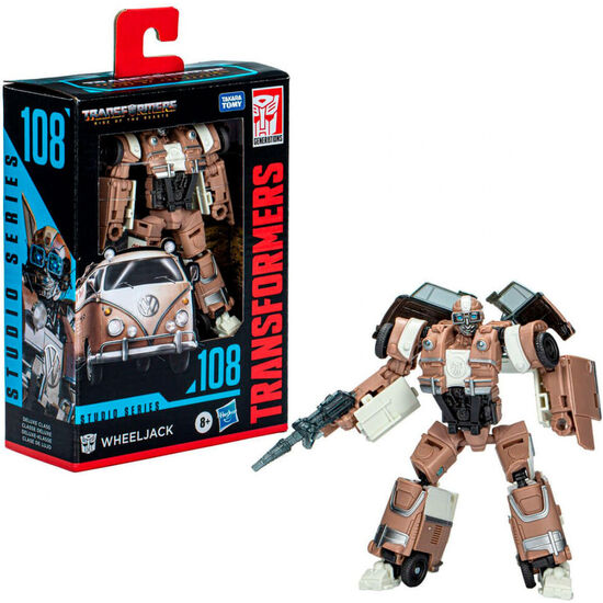 FIGURA WHEELJACK STUDIO SERIES DELUXE EL DESPERTAR DE LAS BESTIAS TRANSFORMERS 11CM image 0