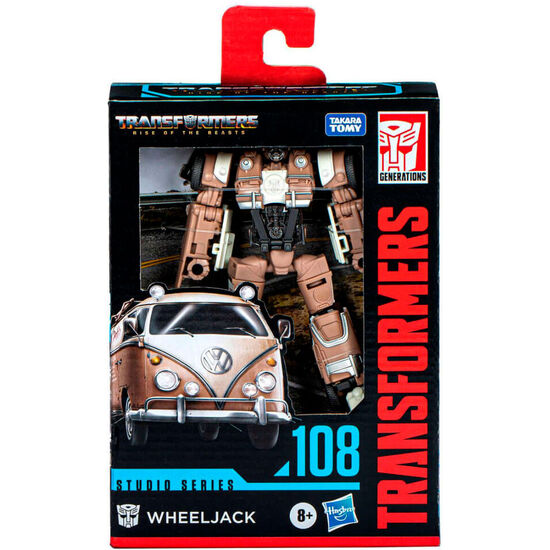 FIGURA WHEELJACK STUDIO SERIES DELUXE EL DESPERTAR DE LAS BESTIAS TRANSFORMERS 11CM image 1