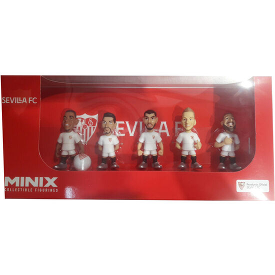 BLISTER 5 FIGURAS MINIX SEVILLA FC CLUB 7CM image 0