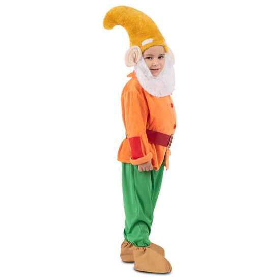 DISFRAZ ENANITO GORRO, BARBA, CASACA, CINTURÓN, PANTALÓN Y CUBREBOTAS TALLA 3-4 Y image 2