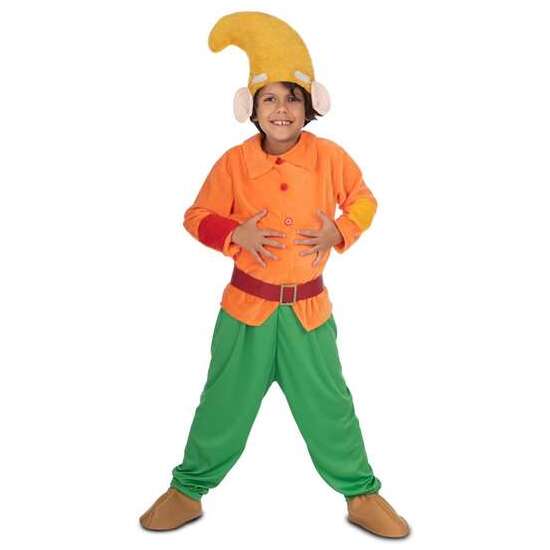 DISFRAZ ENANITO GORRO, BARBA, CASACA, CINTURÓN, PANTALÓN Y CUBREBOTAS TALLA 7-9 Y image 3