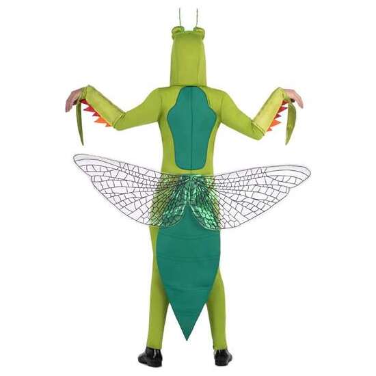 DISFRAZ MANTIS CAPUCHA, MONO Y BRAZALETES TALLA ONE SIZE image 1