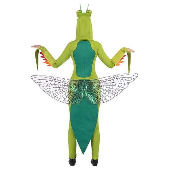 DISFRAZ MANTIS CAPUCHA, MONO Y BRAZALETES TALLA ONE SIZE image 5