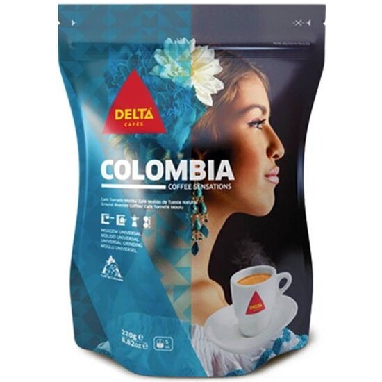 CAFÉ COLOMBIA, 250G CAFÉ MOLIDO DELTA image 0