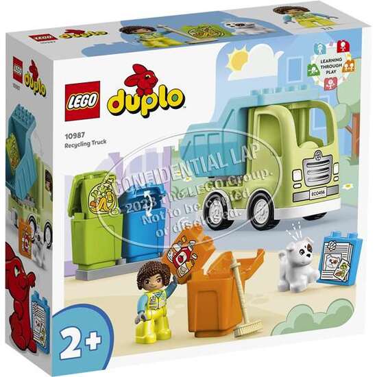 LEGO DUPLO CAMIÓN DE RECICLAJE image 0