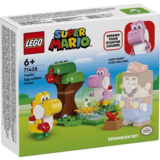 SET DE EXPANSIÓN: HUEVO DE YOSHI EN EL BOSQUE LEGO SUPER MARIO image 0