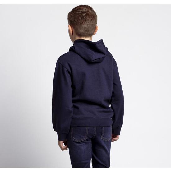 SUDADERA CON CAPUCHA COTTON BRUSHED STITCH image 4