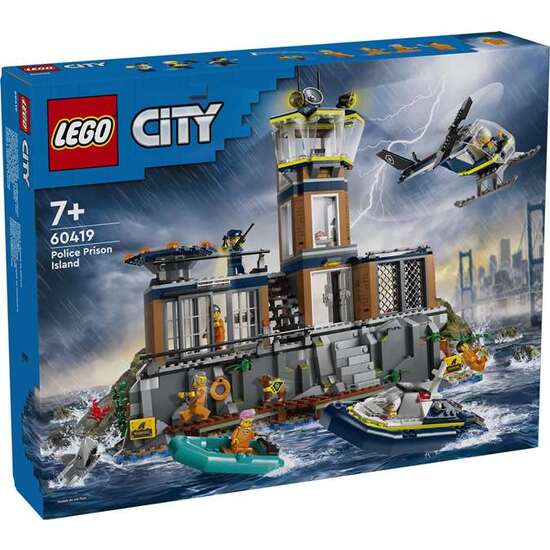 ISLA PRISIÓN DE LA POLICÍA LEGO CITY image 0