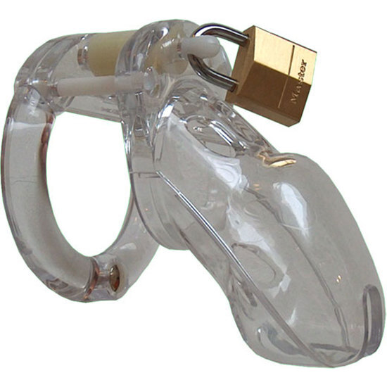 CB-X CB-3000 CHASTITY CAGE CLEAR image 0