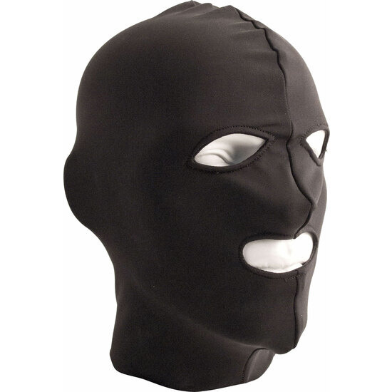 LYCRA HOOD EYES AND MOUTH OPEN image 0
