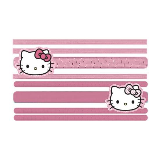 ACCESORIOS PELO ELÁSTICOS 8 PIEZAS HELLO KITTY image 1