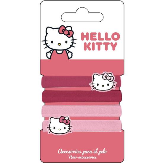 ACCESORIOS PELO COLETERO 4 PIEZAS HELLO KITTY image 0