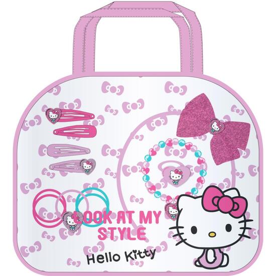 SET DE BELLEZA ACCESORIOS DISPLAY HELLO KITTY image 2