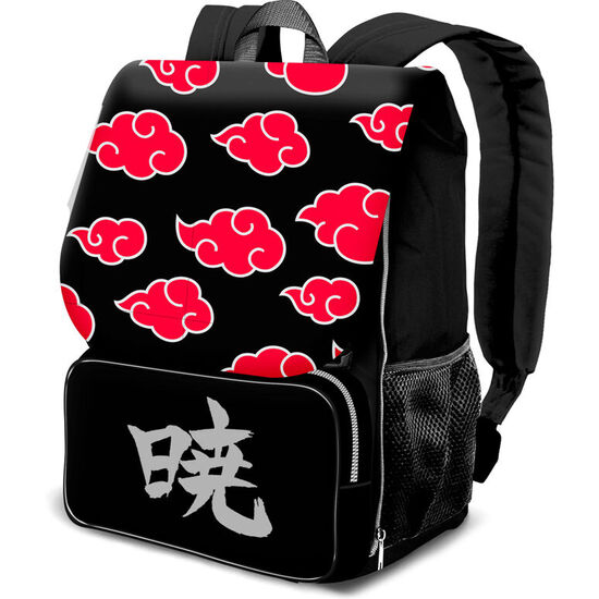 MOCHILA SOLAPA CLOUDS NARUTO SHIPPUDEN 45CM image 0