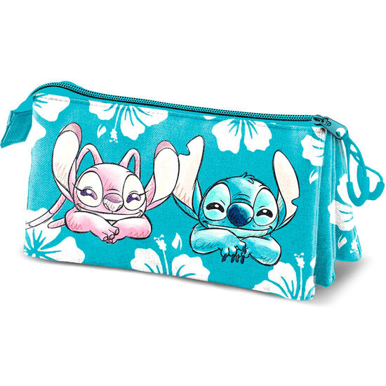 PORTATODO TROPIC STITCH DISNEY TRIPLE image 1