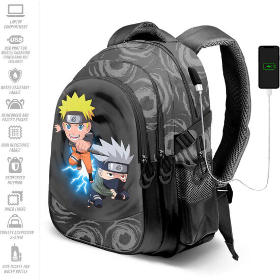MOCHILA KID NARUTO 44CM ADAPTABLE image 1