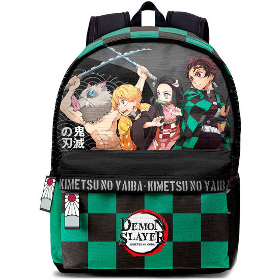 MOCHILA AKUSHON DEMON SLAYER KIMETSU NO YAIBA 34CM ADAPTABLE image 0