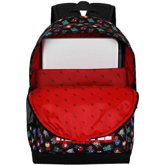 MOCHILA PLUS CHIBI LOS VENGADORES AVENGERS MARVEL 43CM ADAPTABLE image 3