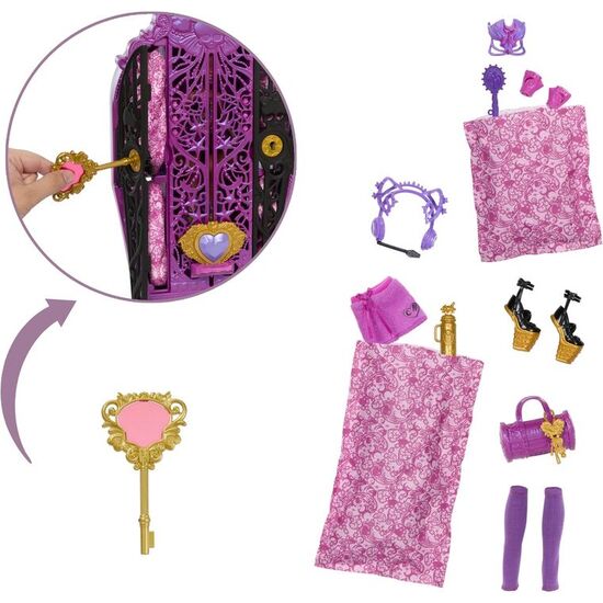 MUÑECA CLAWDEEN WOLF + ARMARIO MONSTER HIGH SKULLTIME SECRETS image 3