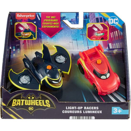 SET 2 COCHES REDBIRD &#38; BATWIN BATWHEELS DC COMICS image 3